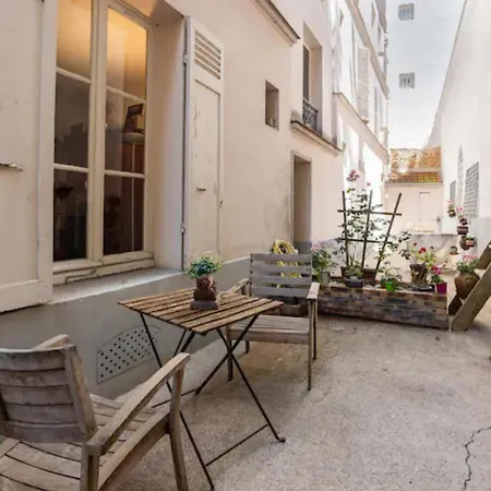 Vintage 2bd With Patio In Montmartre Apartamento Paris