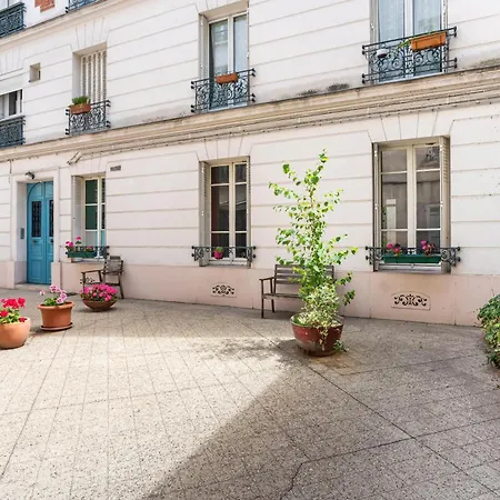 Vintage 2bd With Patio In Montmartre Apartmán Paříž