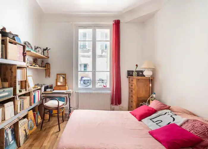 Vintage 2bd With Patio In Montmartre Appartement